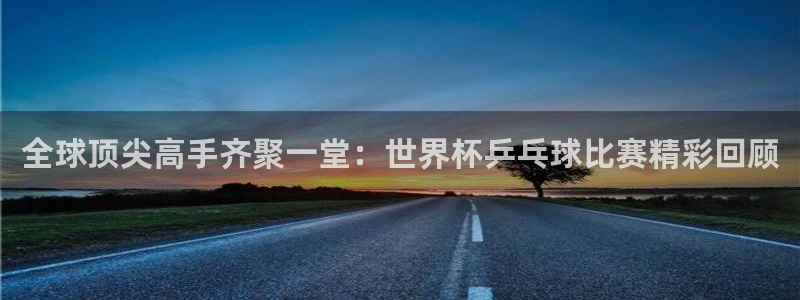 足球世界杯赛程：全球顶尖高手齐聚一堂：世界杯乒乓球比赛精彩回顾