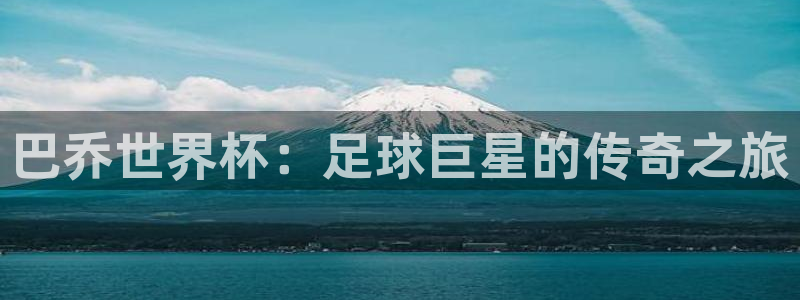 2026年世界杯对阵图：巴乔世界杯：足球巨星的传奇之旅